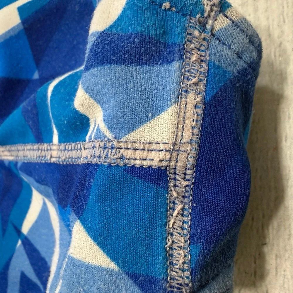 Arena girls‎ blue geometric one piece swimsuit size 24